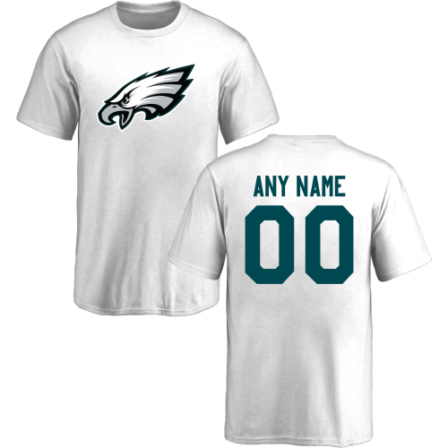 Youth Philadelphia Eagles Design-Your-Own Short Sleeve Custom NFL T-Shirt->->Sports Accessory